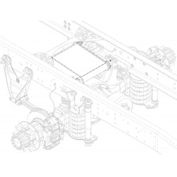 W0010144  -  Torque Box Crossmember Asm - Suspension, Rear