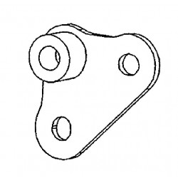 W0011628  -  Plate - Shock Absorber, Upper