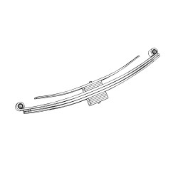 W0011788  -  Spring Asm - Leaf Rear Des Ld 9200lbs Low Posi (GR2)