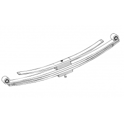 W0011978  -  Spring Asm Leaf Rear Des Ld 10000lbs (GP2)