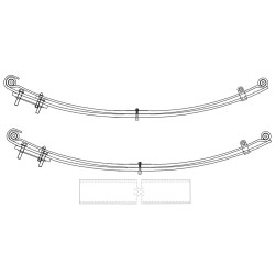 W8006510 - Parabolic Springs & Stabilizer Bar Kit