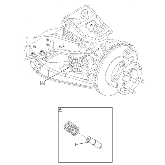 W8006413-P - Front Suspension Air Bag Inside Coil Spring Kit (Pair W/ Air Line & Fittings) W8006413-P - Front Suspension Air Bag Inside Coil Spring Kit (Pair W/ Air Line & Fittings)