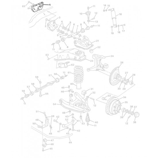 00332815  -  Bracket - Engine and Bell Housing Reinforcement