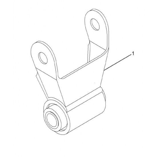 15726312  -  Shackle Asm - Rear Spring 
