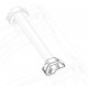 W0000457 - Bracket - Stabilizer Shaft (2-1/2" Clamp) W0000457 - Bracket - Stabilizer Shaft (2-1/2" Clamp)