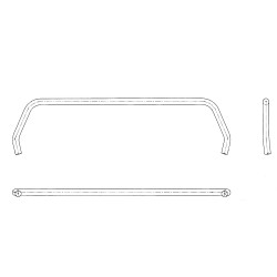 W0001021  -  Bar - Front Stabilizer