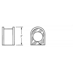 W0001171  -  Bushing - Front Stabilizer (1-5/8" Split)