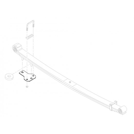 W0002787  -  Plate - Spring Clamp W0002787  -  Plate - Spring Clamp