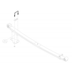 W0002788  -  Bolt - Type U, Thread (M12x1.75, 1.5" Long, Body 2" Deep x 2" Wide) W0002788  -  Bolt - Type U, Thread (M12x1.75, 1.5" Long, Body 2" Deep x 2" Wide)