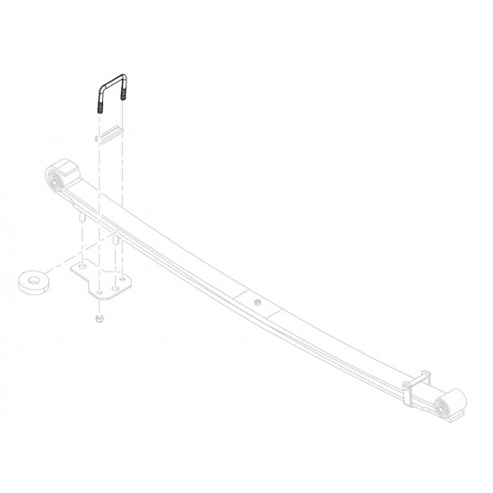 W0002788  -  Bolt - Type U, Thread (M12x1.75, 1.5" Long, Body 2" Deep x 2" Wide) W0002788  -  Bolt - Type U, Thread (M12x1.75, 1.5" Long, Body 2" Deep x 2" Wide)