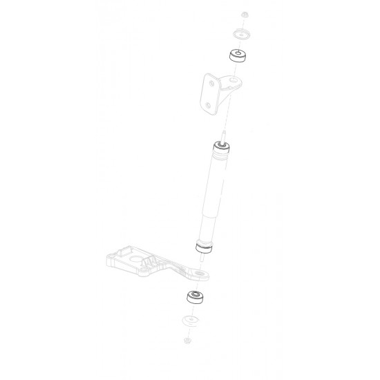 W0006178 - Rear Shock Rubber Bushing Upper or Lower W0006178 - Rear Shock Rubber Bushing Upper or Lower