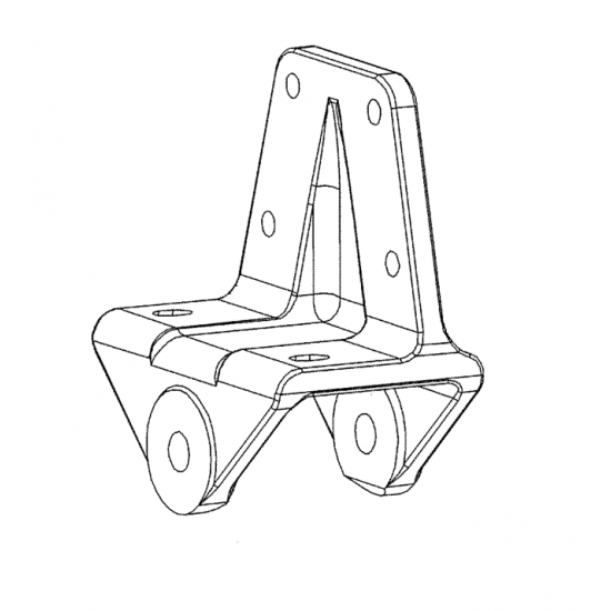 W0013981 - Spring Hanger - Rear Front Suspension W0013981 - Spring Hanger - Rear Front Suspension