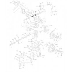 W8803005  -  Shaft - Steering Knuckle Upper Control Arm 