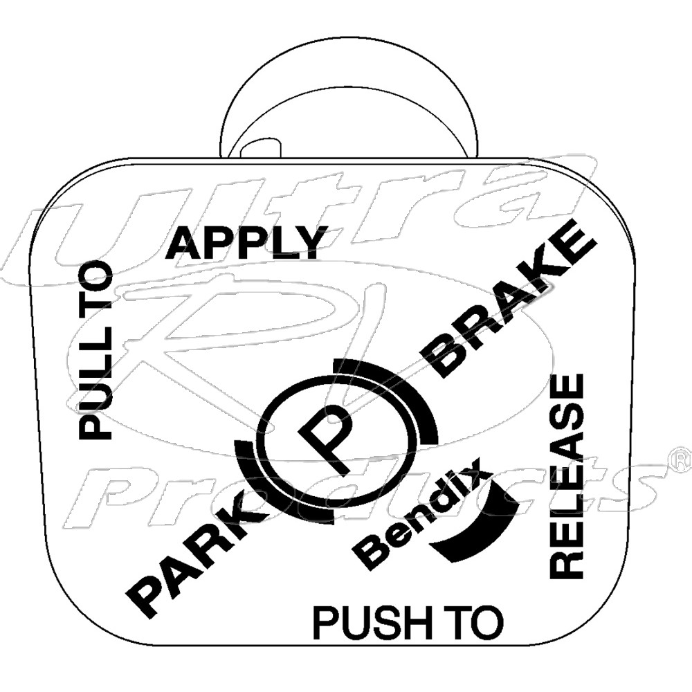 15684607  -  Knob - Park Brake Pump Motor Switch 