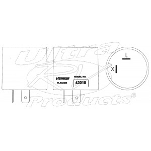 W0004660  -  Flasher Asm - Hazard Lamp