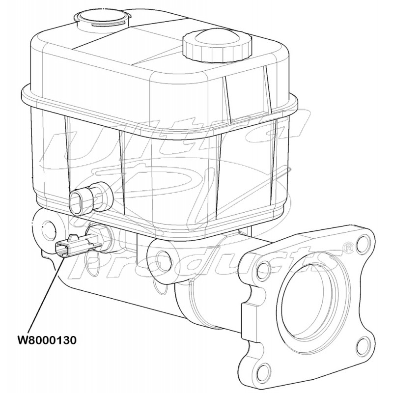 W8000130 Brake Master Cylinder Pressure Switch Workhorse Parts