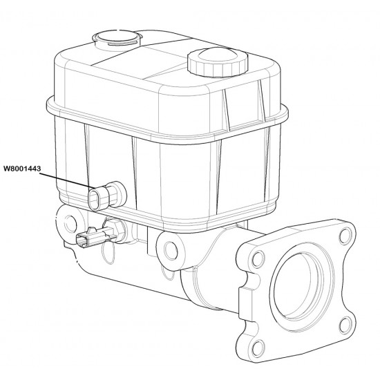 W8001443 - Brake Fluid Level Sensor W8001443 - Brake Fluid Level Sensor