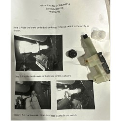 W8006214  -  Kit- Brake Light Switch & Boot 