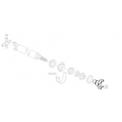15582220  -  Yoke - Front Prop Shaft Link 