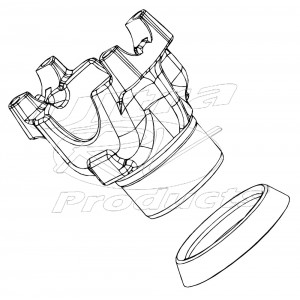 15634021  -  Kit - Yoke & Slinger, Drive Pinion