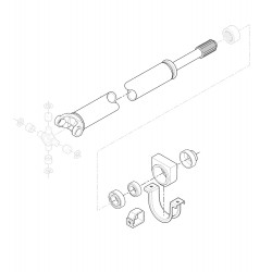 15713347  -  Propshaft Asm - Front (693.5mm)