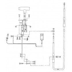 W0000138  -  Lever - Remote Automatic Transmission Shift Asm (76" Cable Housing Length, 88.5" Overall)