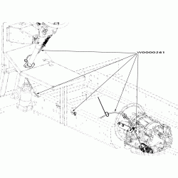 W0000261 - Transmission Shift Select Cable