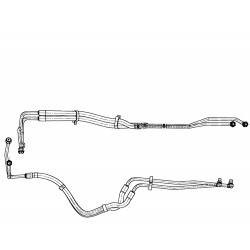15737961 - 7.4L L29 Engine Oil Cooler Hose Asm (Inlet & Outlet) 15737961 - 7.4L L29 Engine Oil Cooler Hose Asm (Inlet & Outlet)
