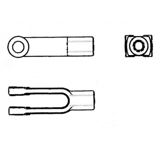 00116383  -  Clevis-adj Rod End  00116383  -  Clevis-adj Rod End