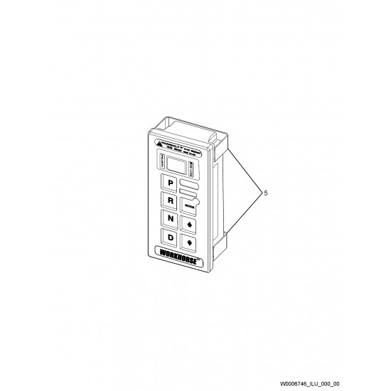 W0006746  -  Controller Asm - Shift By Wire