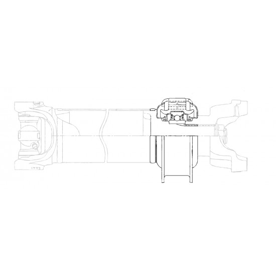 W8001030 - Carrier Bearing (Front Shaft to Intermediate Shaft) W8001030 - Carrier Bearing (Front Shaft to Intermediate Shaft)
