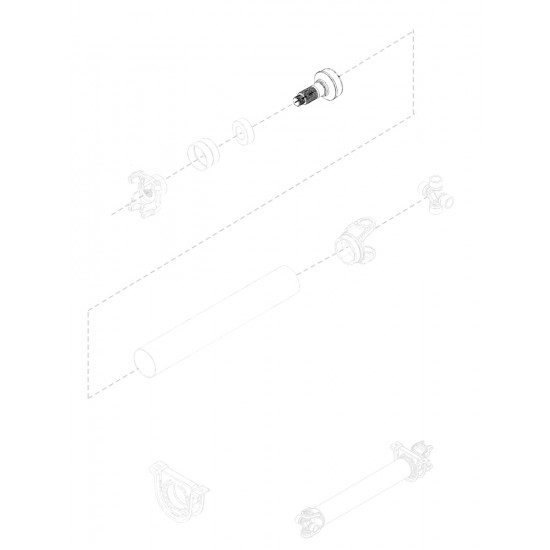 W8004846  -  Midship Tube Shaft 
