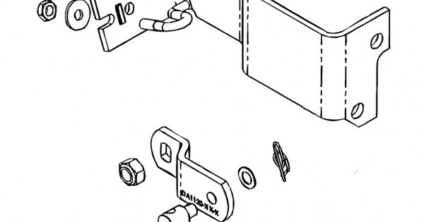 W8004904 - Kit - Remote Transmission Control Hardware With Brackets ...