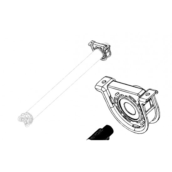 W8005682  -  Center Bearing Asm 