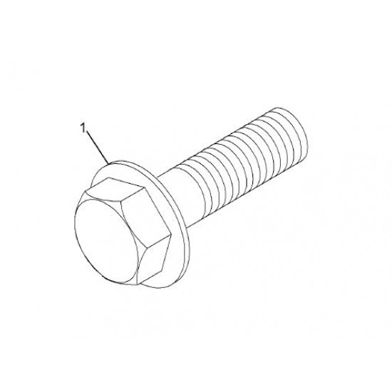 W9000046  -  Bolt - M12 x 1.75 x 30 (Center Support Bolt)