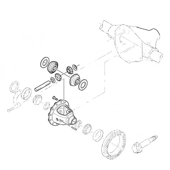 W8004651  -  Kit - Differential Satellite And Planetary